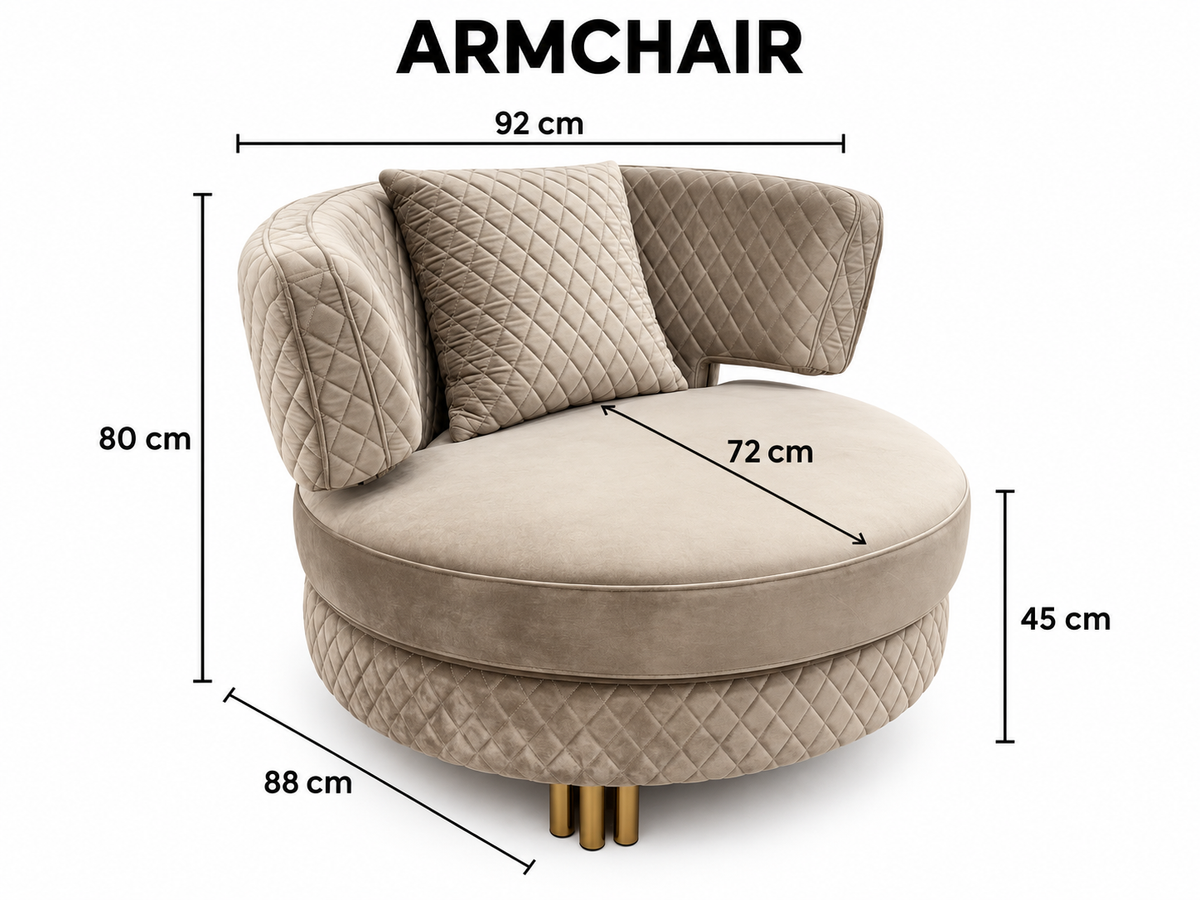 Lilac Luxury Sofa Set