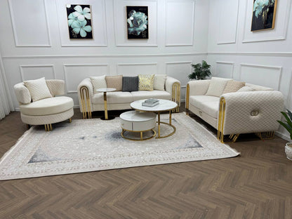 Lilac Luxury Sofa Set