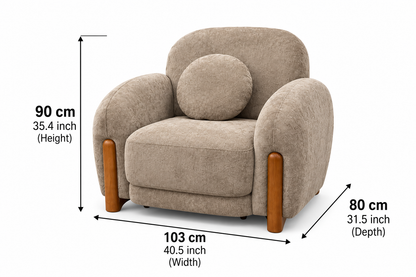Daffodil Sofa Set – Modern 3+2+1 Living Room Sofa Collection