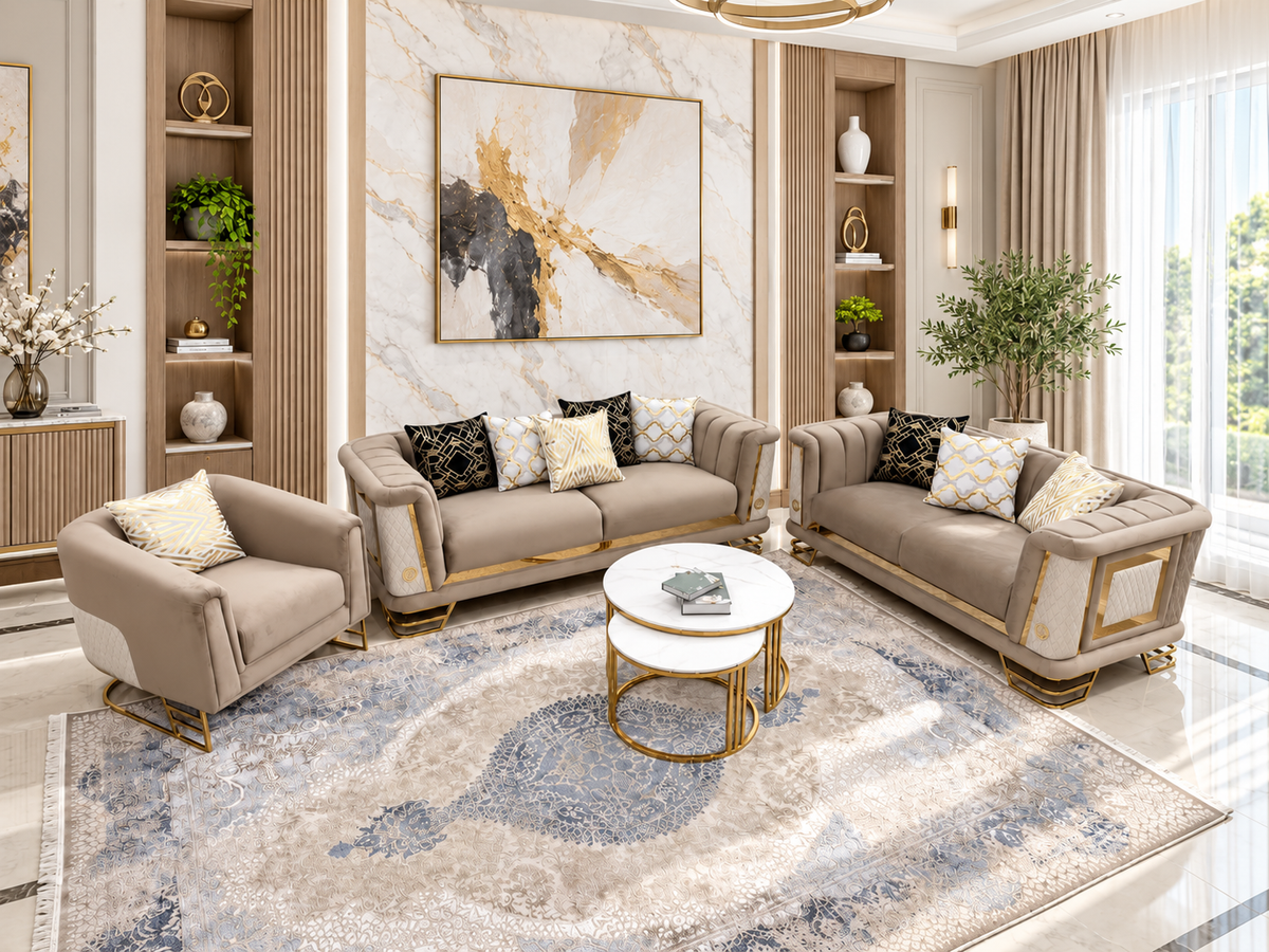 Rose Sofa Set
