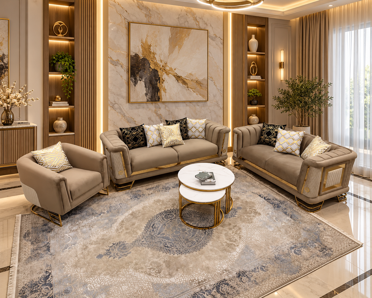Rose Sofa Set