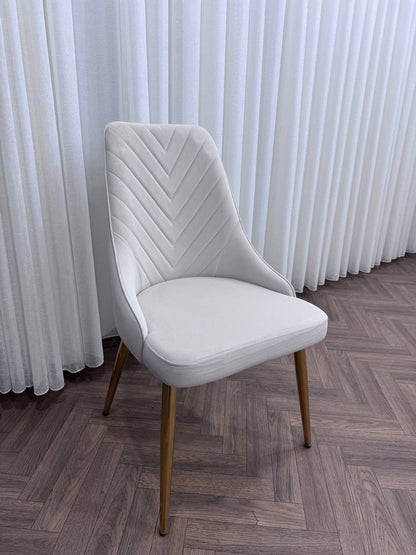 Q&amp;P Furniture Paris dining table set with a sleek wooden table and matching chairs for elegant dining room decor.