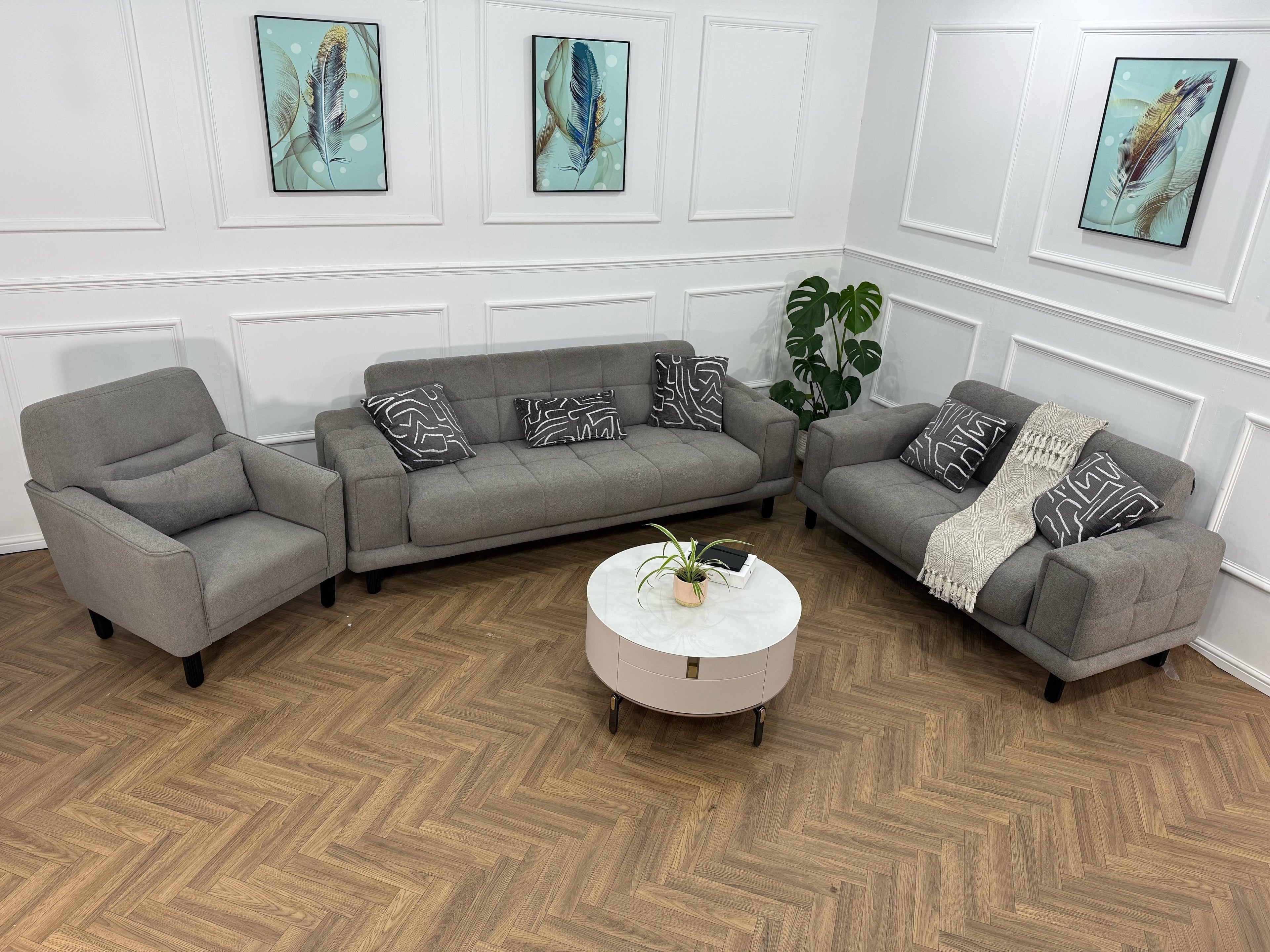 Flora Sofa Bed Set Teddy