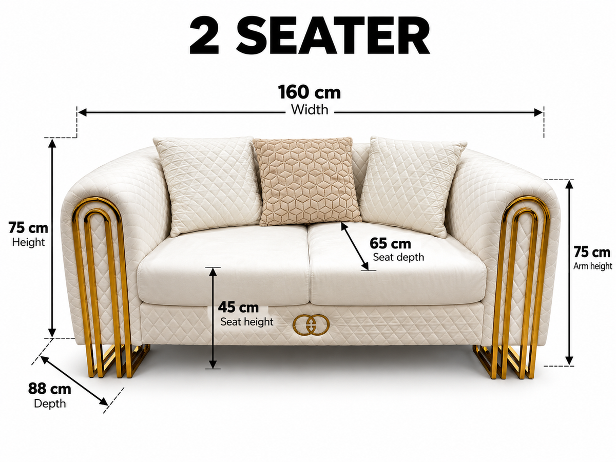 Lilac Luxury Sofa Set