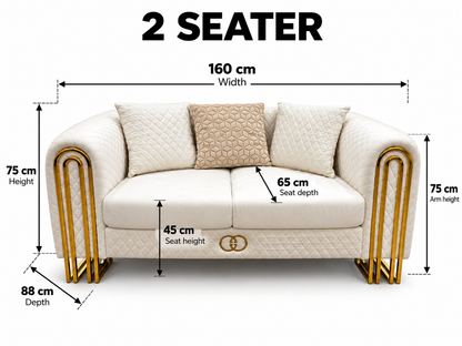 Lilac Luxury Sofa Set