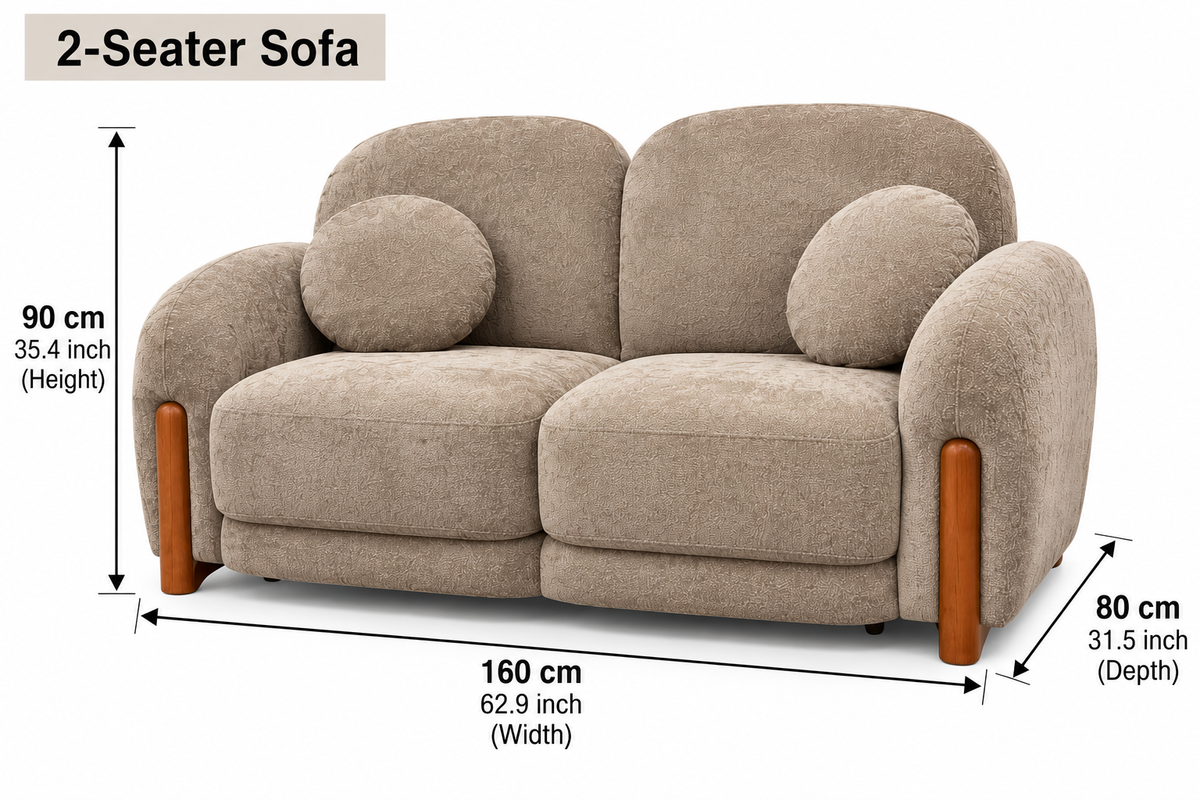 Daffodil Sofa Set – Modern 3+2+1 Living Room Sofa Collection