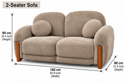 Daffodil Sofa Set – Modern 3+2+1 Living Room Sofa Collection