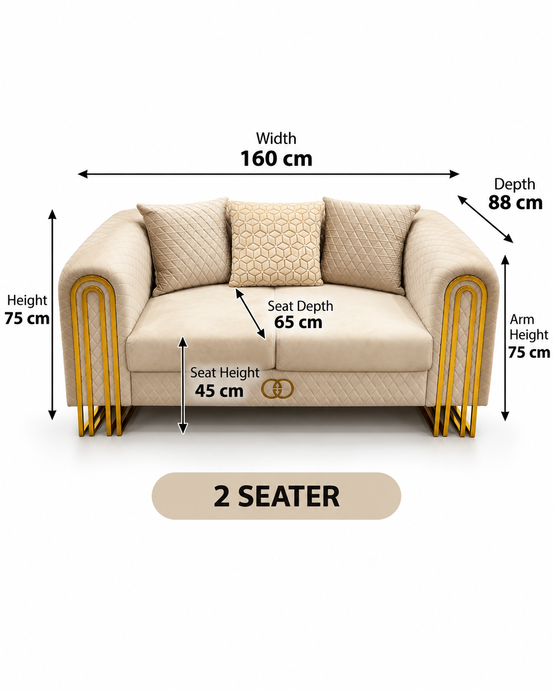 Lilac Luxury Sofa Set