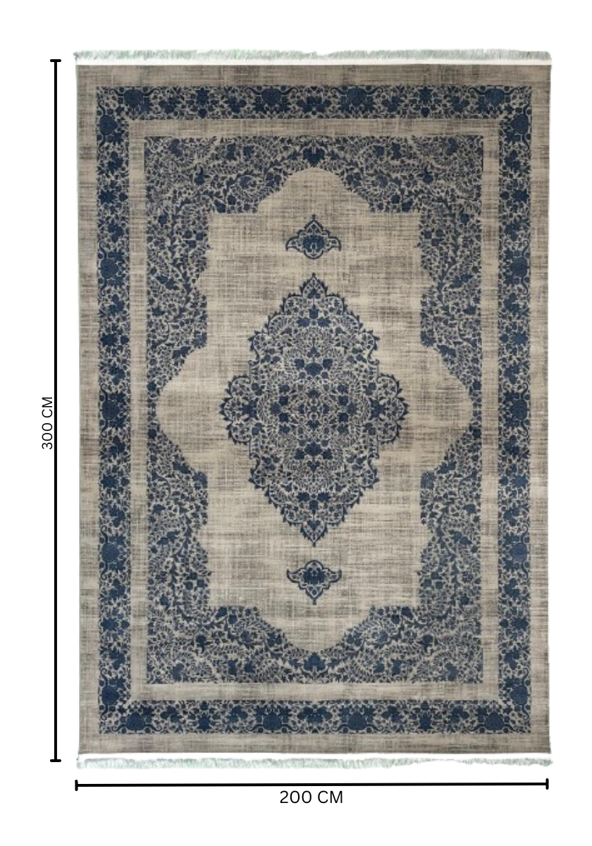Aftab Persian Rug – Luxury Classic Medallion Design | QPF 116