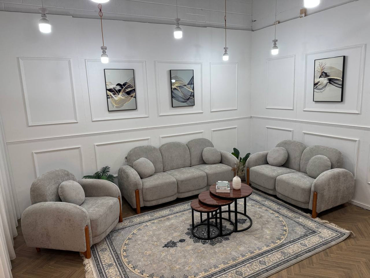 Daffodil Sofa Set – Modern 3+2+1 Living Room Sofa Collection