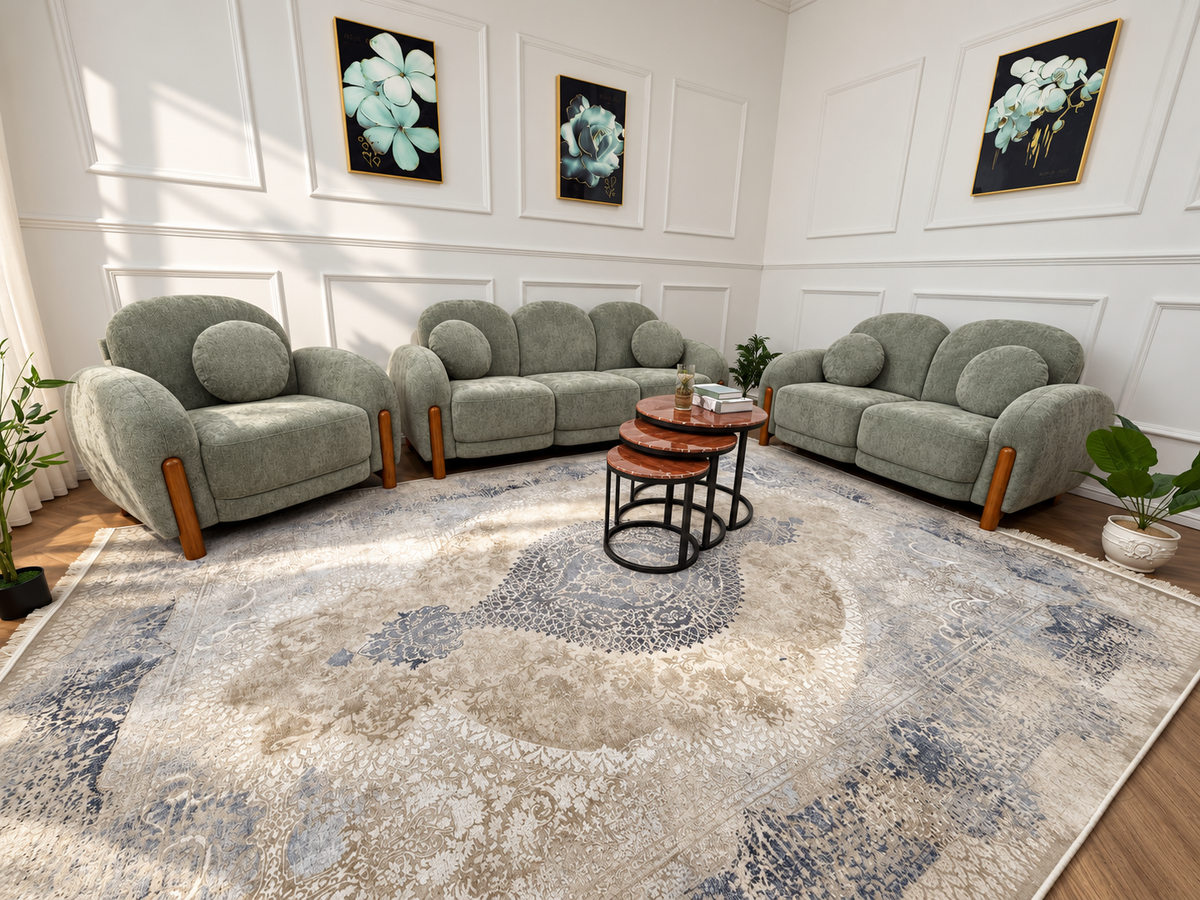 Daffodil Sofa Set – Modern 3+2+1 Living Room Sofa Collection