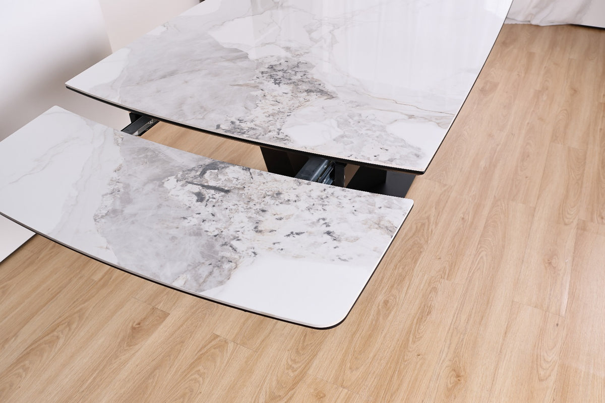 Lumia Extendable Dining Table | Sintered Stone Dining Table