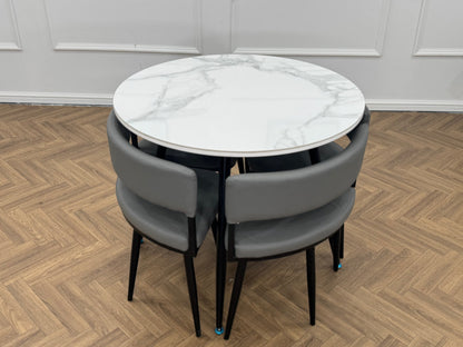 Oliver Nesting Dining Table set Round