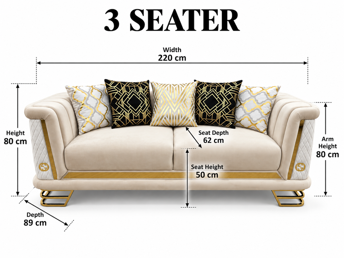 Rose Sofa Set