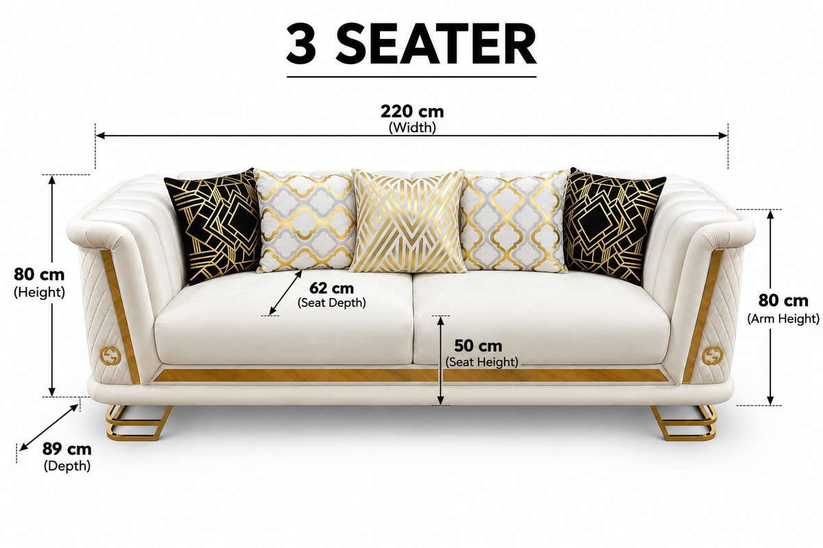 Rose Sofa Set