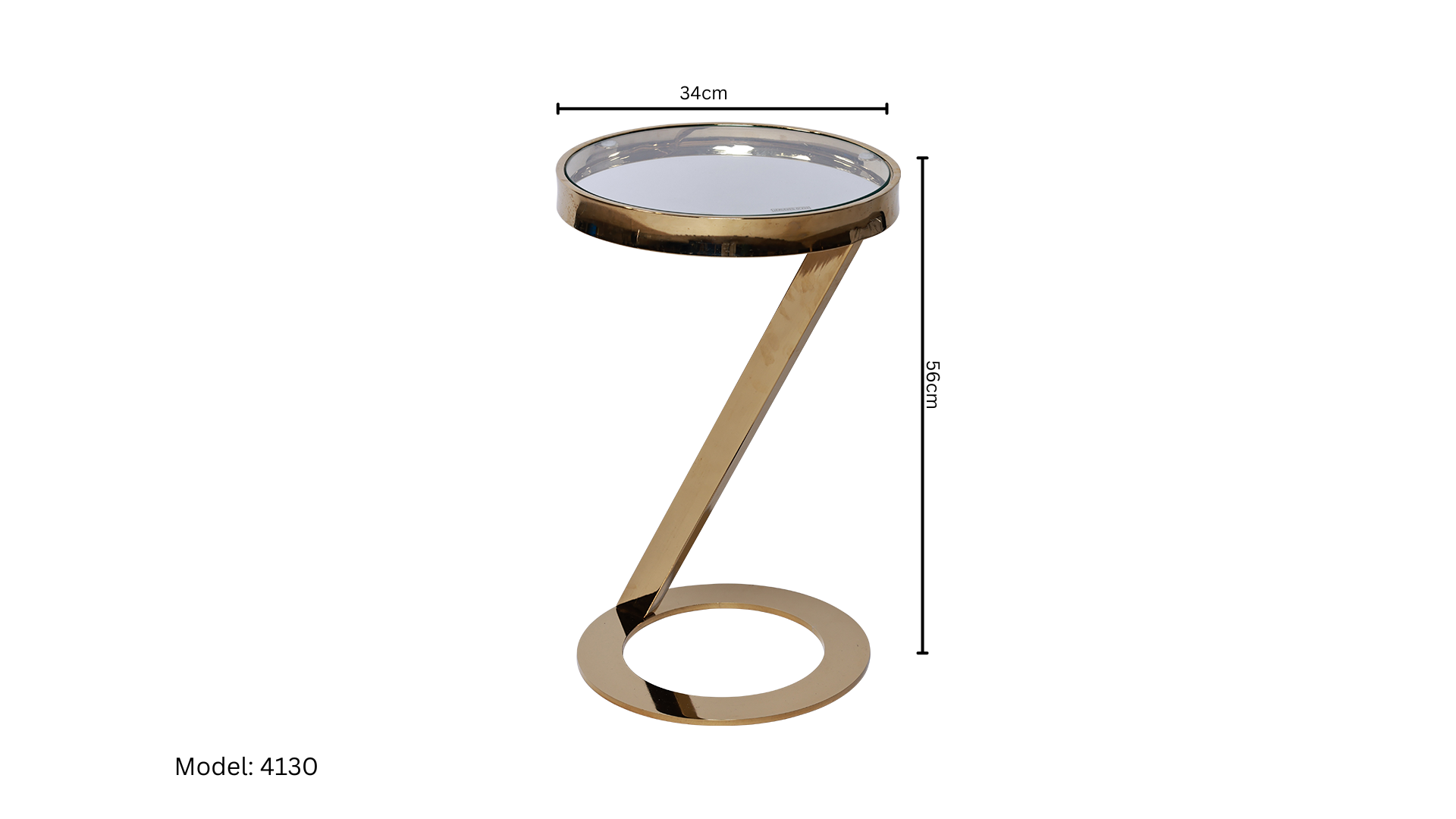 Coffee Table Model DA4130 Tempered Glass