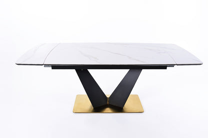 Lumia Extendable Dining Table | Sintered Stone Dining Table