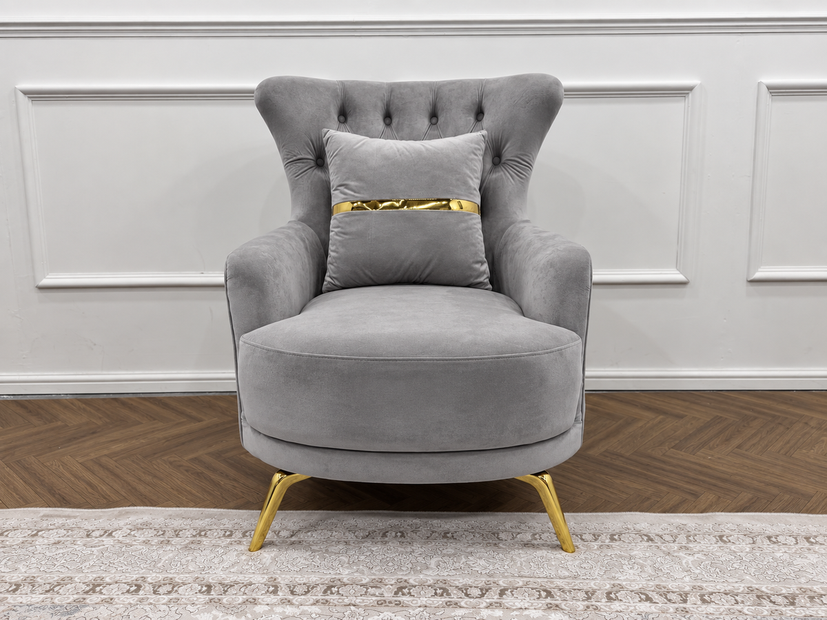 Gray King Sofa Set