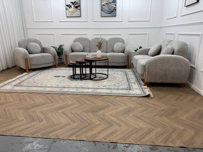 Daffodil Sofa Set – Modern 3+2+1 Living Room Sofa Collection