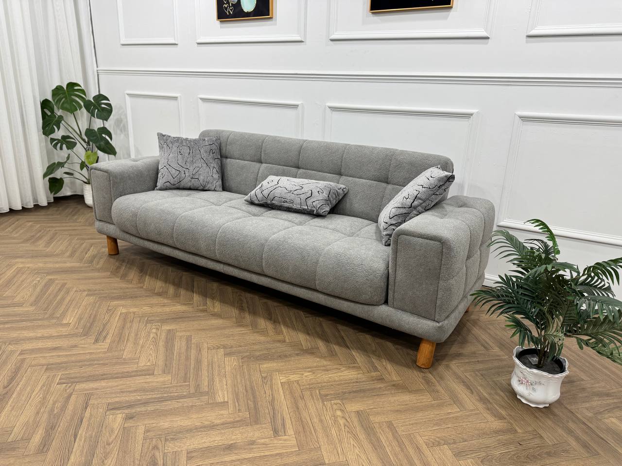 Flora Sofa Bed Set Teddy