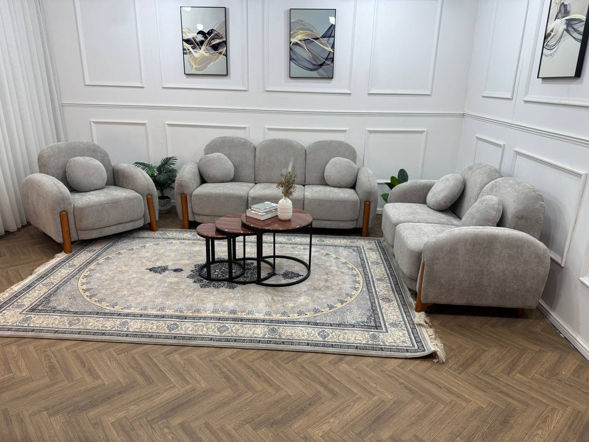Daffodil Sofa Set – Modern 3+2+1 Living Room Sofa Collection