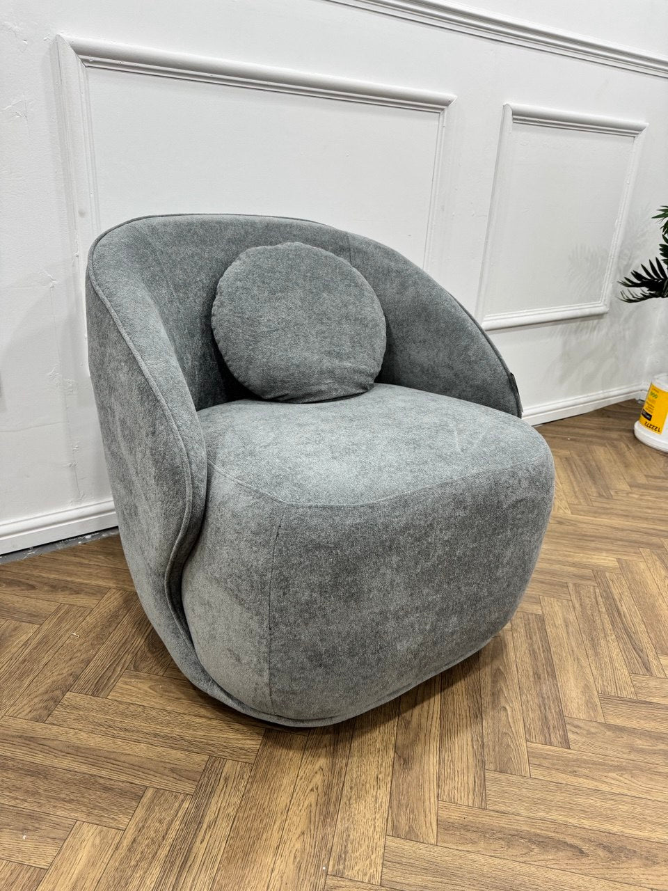 Q &amp; P Furniture Luna sofa set with plush cushions and modern design, featuring multiple seating pieces arranged in a stylish living room setting.