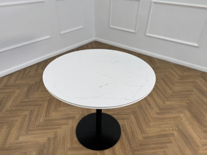 LUXE DINING SET-VELVET-LIGHT GREY-BLACK