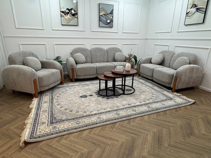 Daffodil Sofa Set – Modern 3+2+1 Living Room Sofa Collection