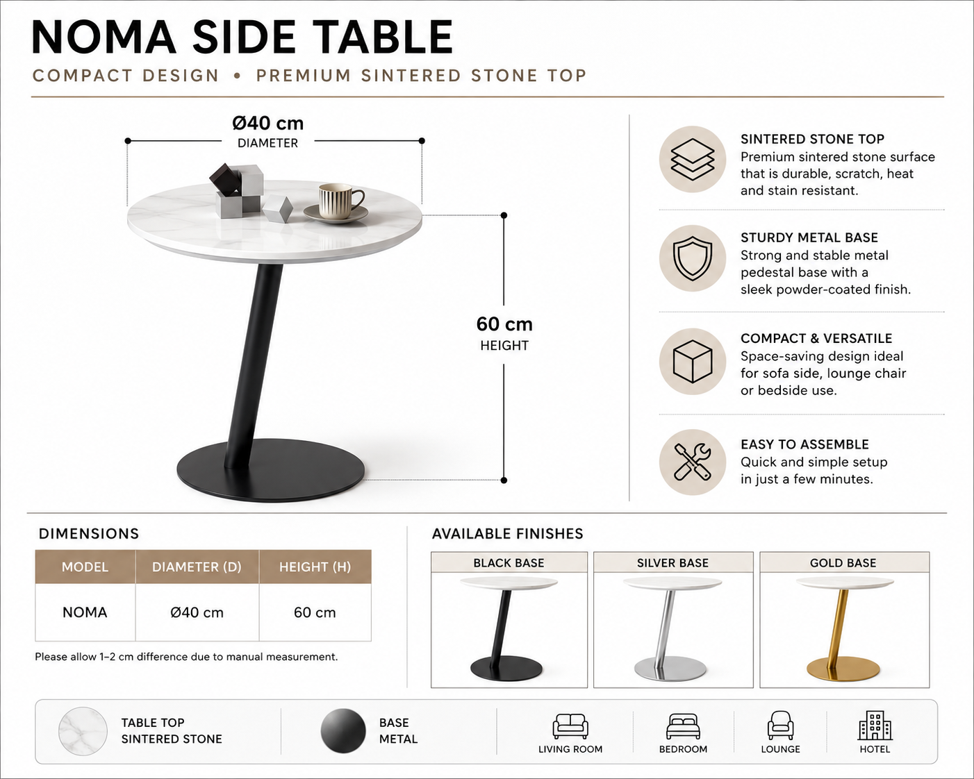 NOMA Side Table