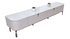 Q&P Furniture Elysian modern living room TV stand with sleek wood finish and open shelving, designed for contemporary home decor.