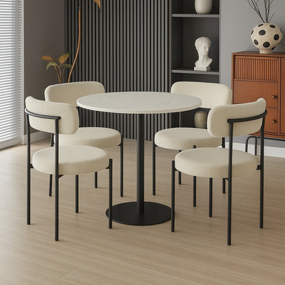 Luxe Dining Chair - Black