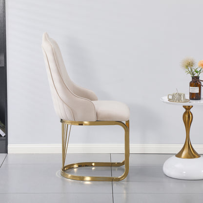 King Dining Chair - Gold Base