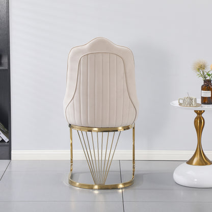 King Dining Chair - Gold Base