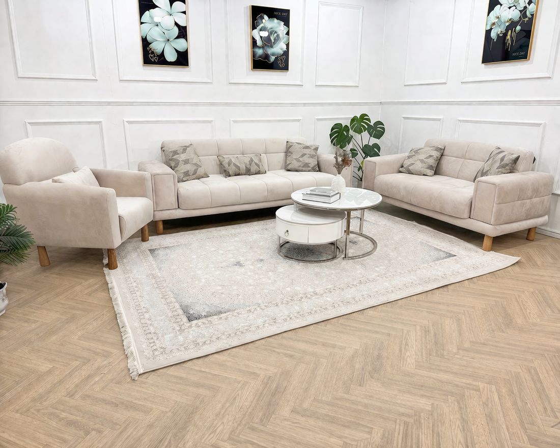 FLORA SOFA SET-VELVET