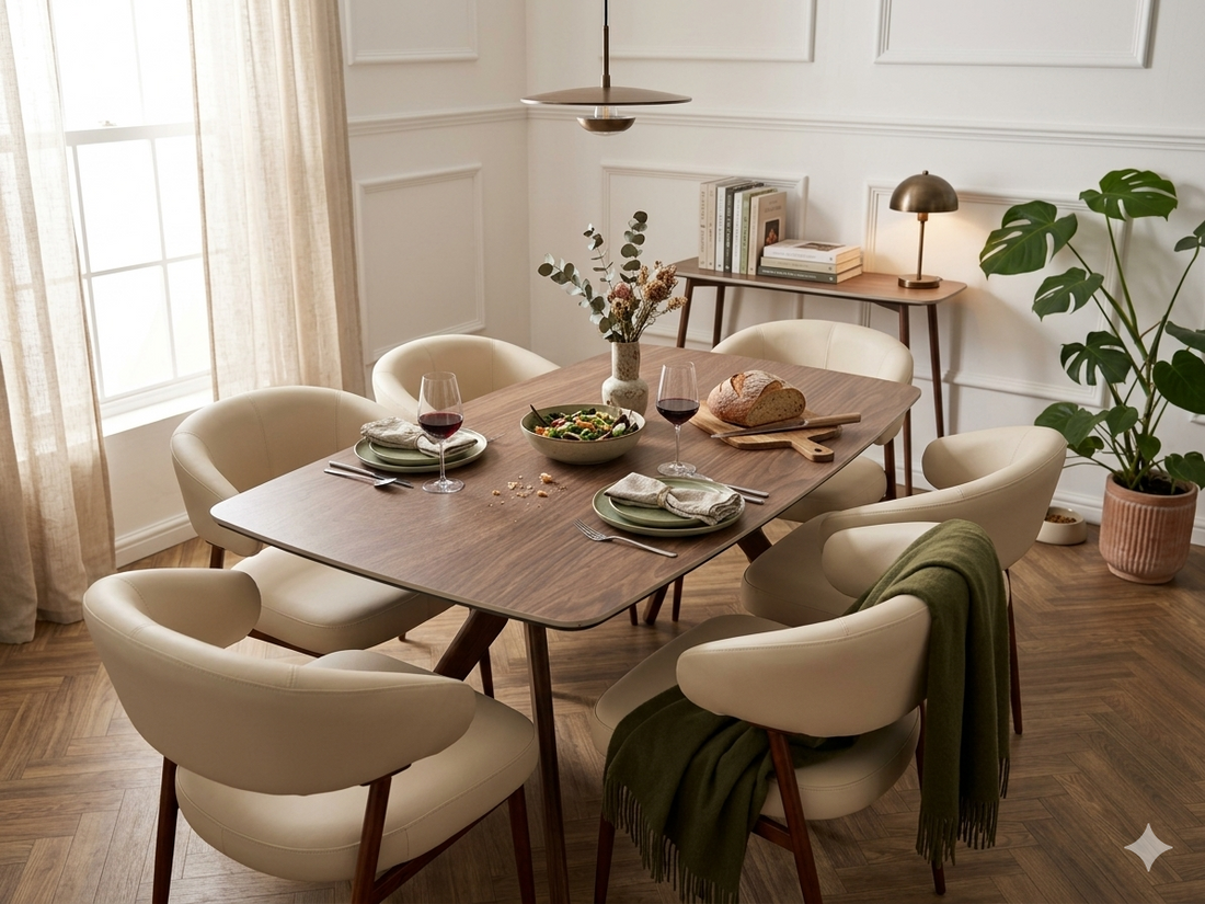 Zino Dining Set-Beige