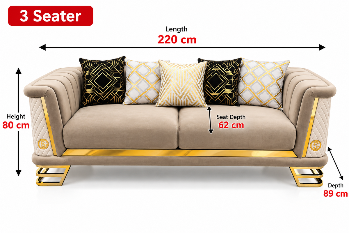 Rose Sofa Set