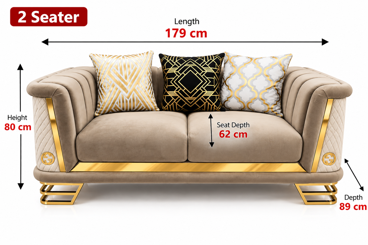 Rose Sofa Set