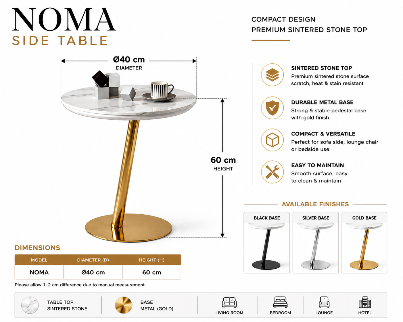 NOMA Side Table
