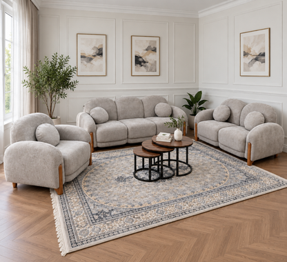 Daffodil Sofa Set – Modern 3+2+1 Living Room Sofa Collection
