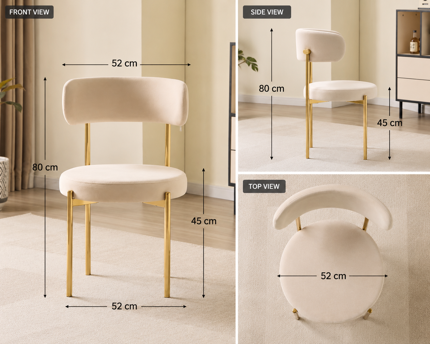 Gold London Luxury Living Collection