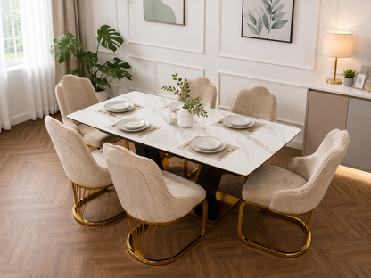 Lumia Extendable Dining Table Set