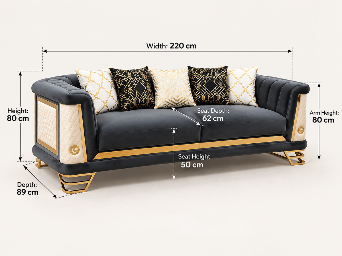 Rose Sofa Set