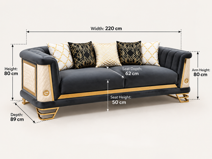 Rose Sofa Set
