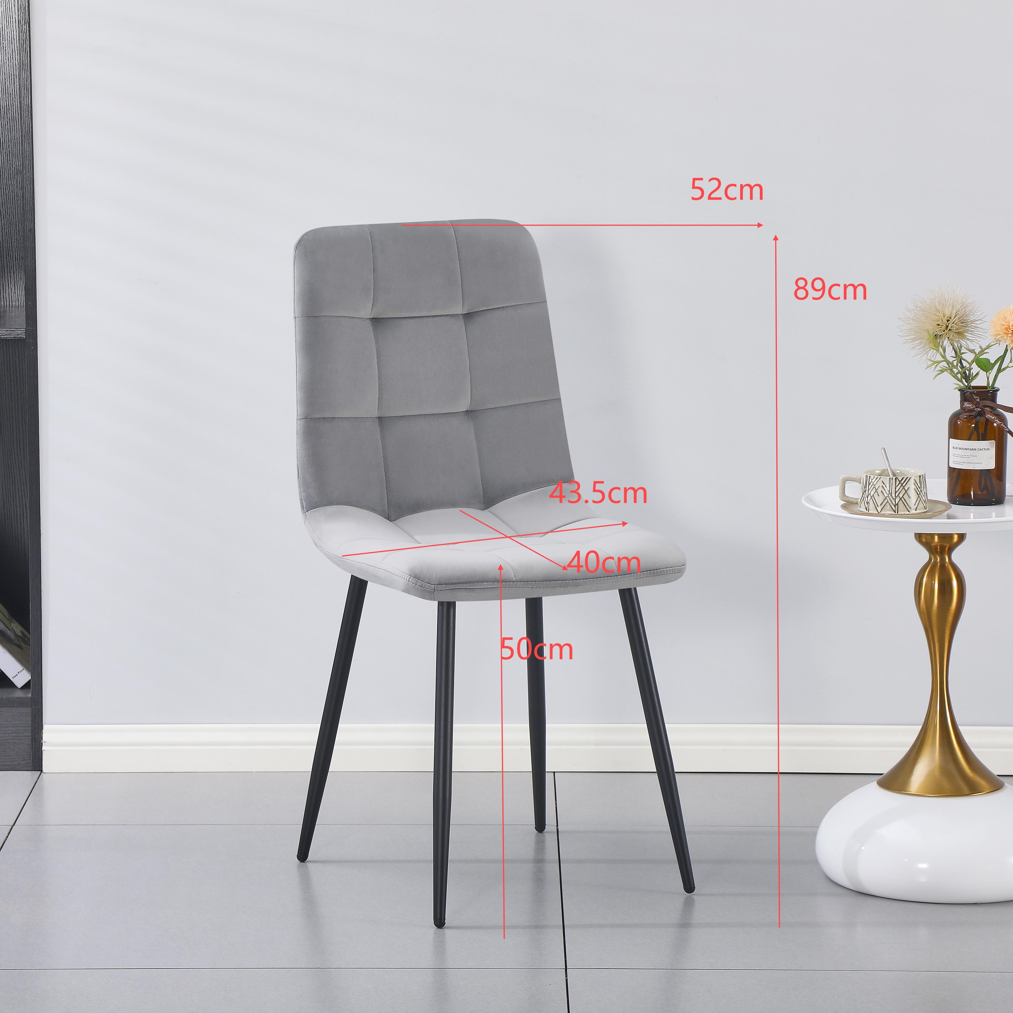 luna dining chair-light grey