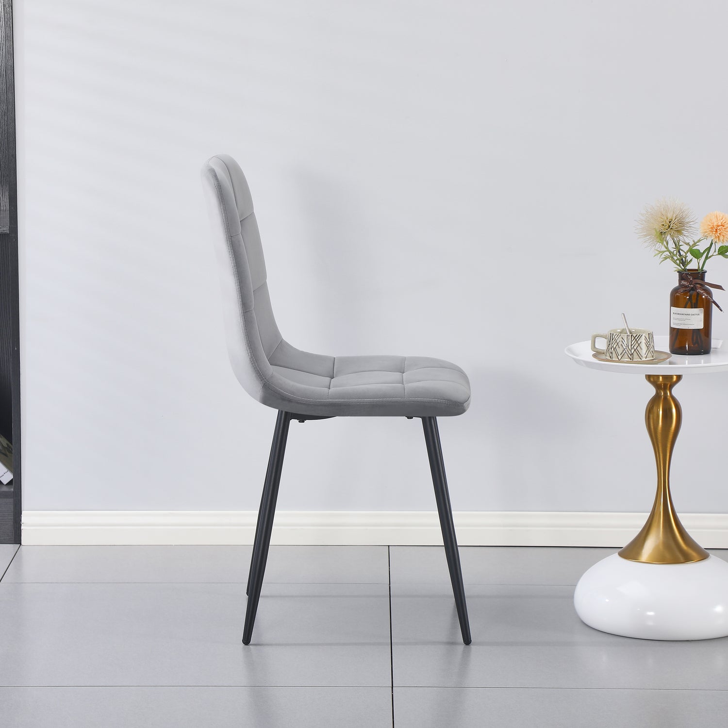 luna dining chair-light grey