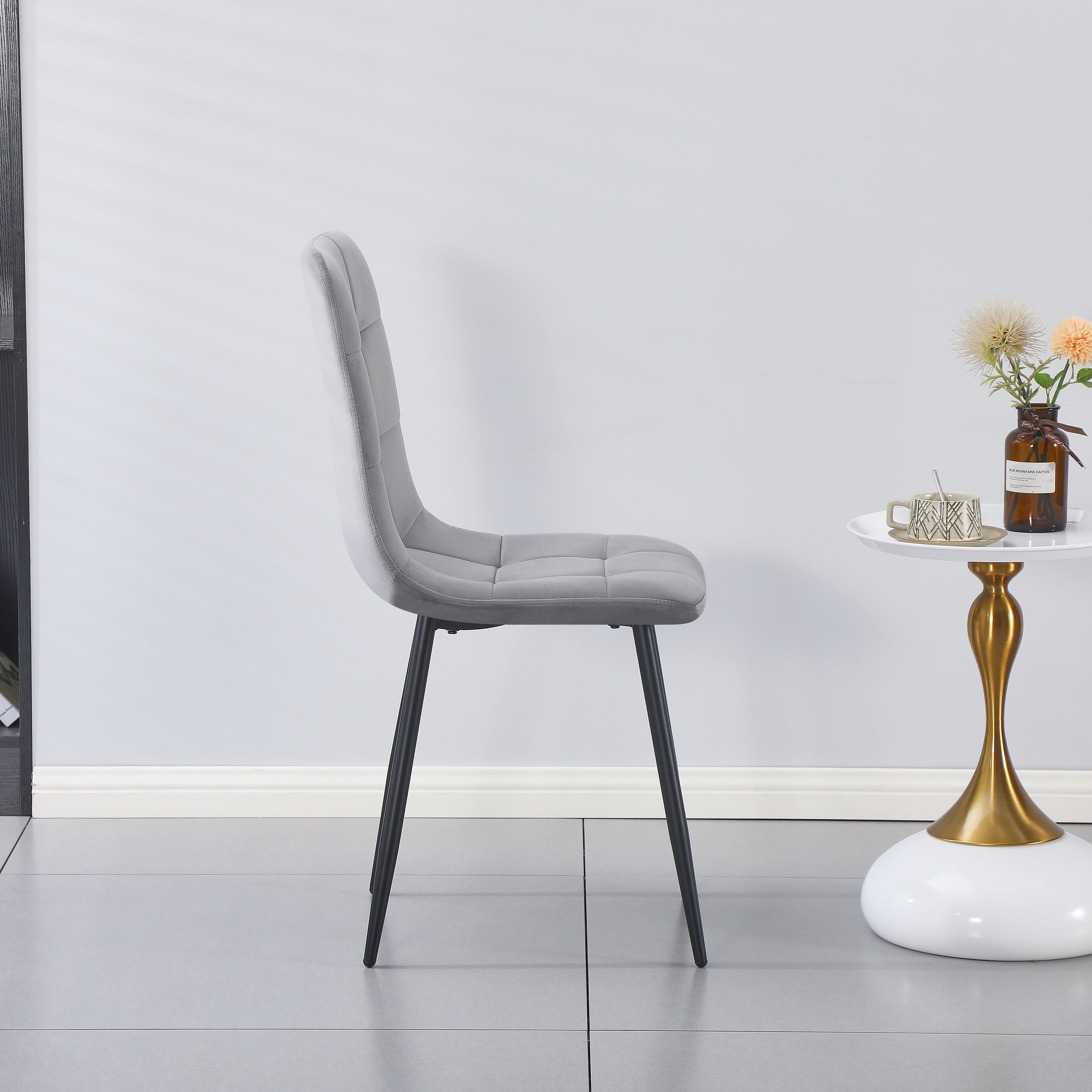 luna dining chair-light grey