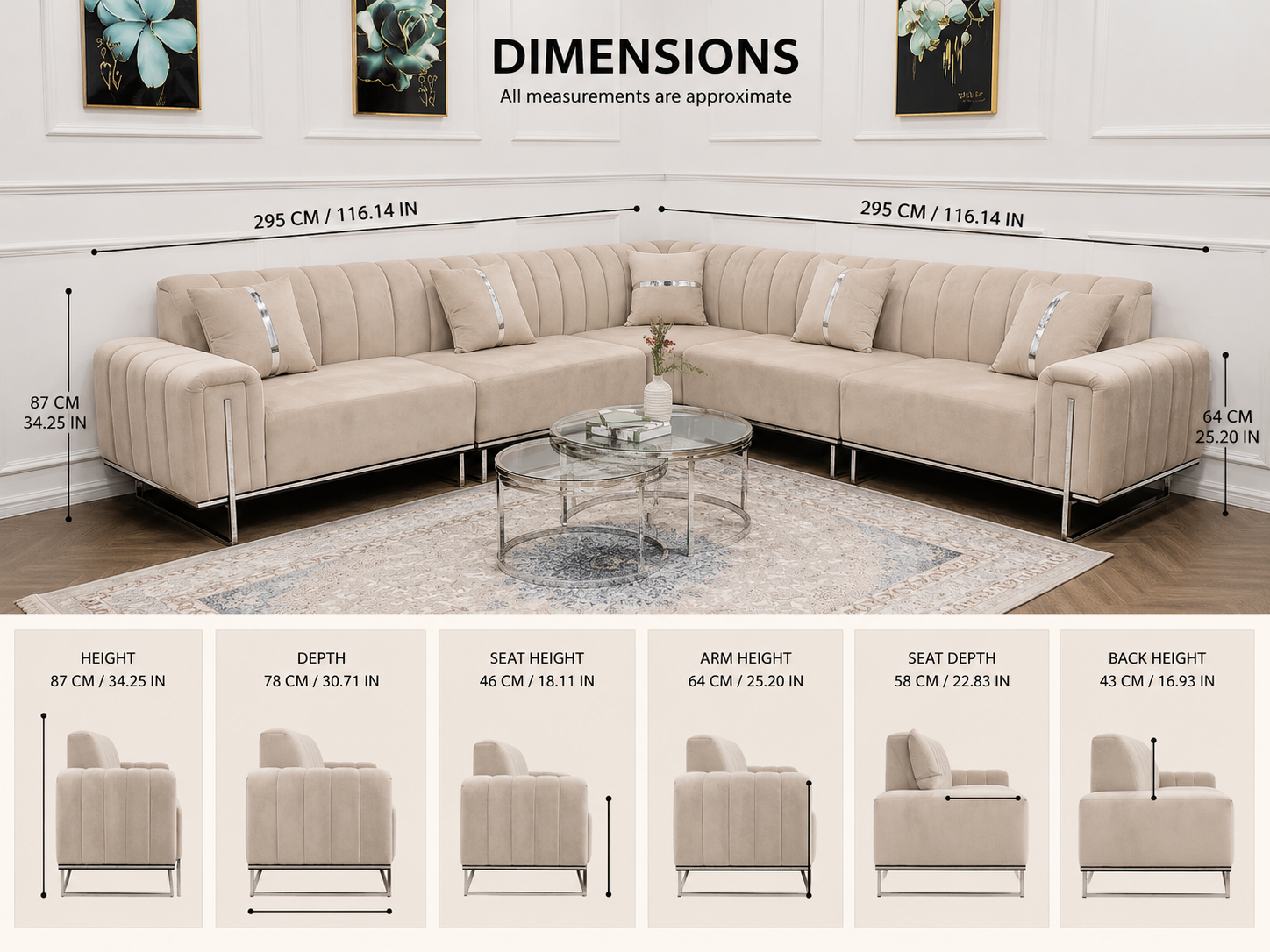 NEW LONDON CORNER SOFA
