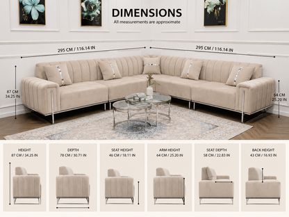 NEW LONDON CORNER SOFA