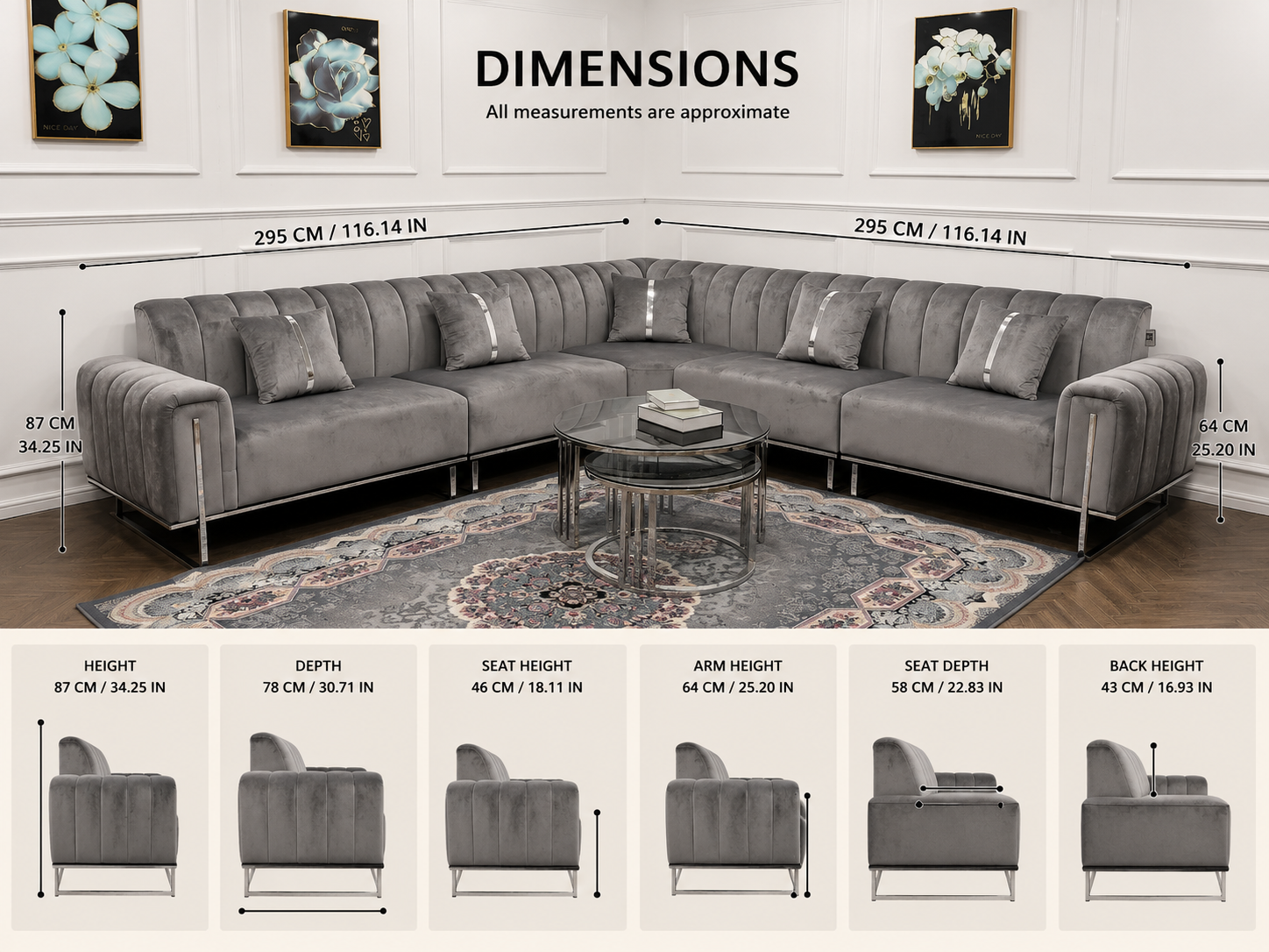 NEW LONDON CORNER SOFA