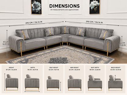 NEW LONDON CORNER SOFA